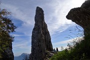 In Cornagera (1311 m) ad anello sui sentieri ‘Cornagera’ e ‘Vetta’ il 16 ottobre 2016 - FOTOGALLERY